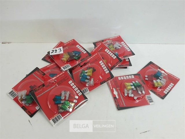 10 x autozekeringen 6 stuks 7,5-10-15-20-25-30a - afbeelding 1 van  3