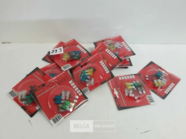 10 x autozekeringen 6 stuks 7,5-10-15-20-25-30a - afbeelding 2 van  3