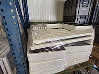 10 x barkruk wit - afbeelding 3 van  5