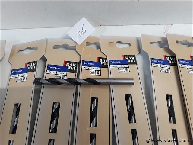 10 x betonboor 9 mm - afbeelding 2 van  2