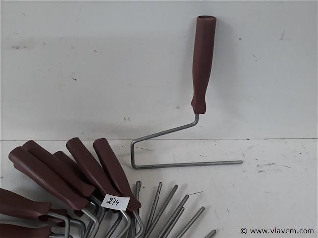 10 x beugel voor lakrollen 16 cm - afbeelding 2 van  2