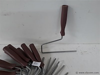 10 x beugel voor lakrollen 16 cm - afbeelding 2 van  2