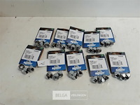 10 x bicoon compleet 3 stuks chrome - afbeelding 2 van  3