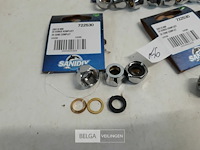 10 x bicoon compleet 3 stuks chrome - afbeelding 3 van  3