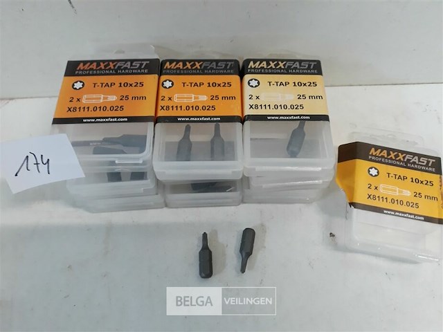 10 x bitsen torx 10 2 stuks - afbeelding 2 van  3