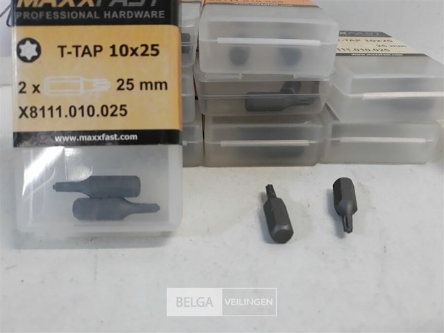 10 x bitsen torx 10 2 stuks - afbeelding 3 van  3