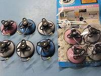 10 x blister handdoekhaakjes (4 stuks) - afbeelding 2 van  2