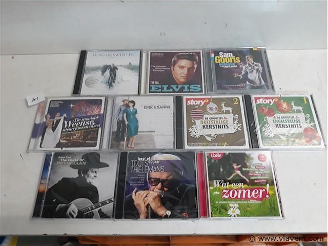 10 x cd 10 verschillende - afbeelding 1 van  2