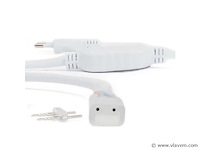 10 x connectoren voor neon led strip – monochroom - afbeelding 4 van  4