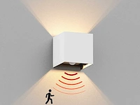 10 x cube motion sense wandarmatuur wit