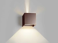 10 x cube motion wand armaturen oud bruin - afbeelding 1 van  7
