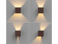 10 x cube motion wand armaturen oud bruin - afbeelding 7 van  7