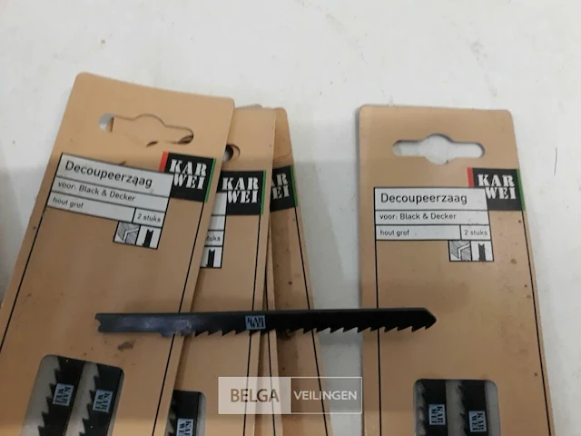 10 x decoupeer vervangzaag 2 stuks u-model - afbeelding 3 van  3