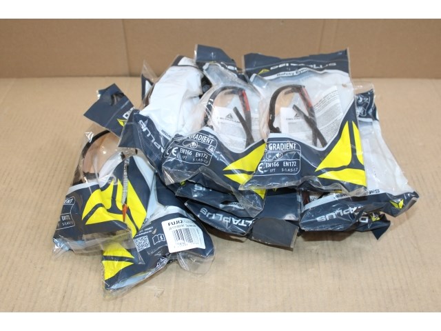 10 x deltaplus veiligheidsbril - afbeelding 1 van  2