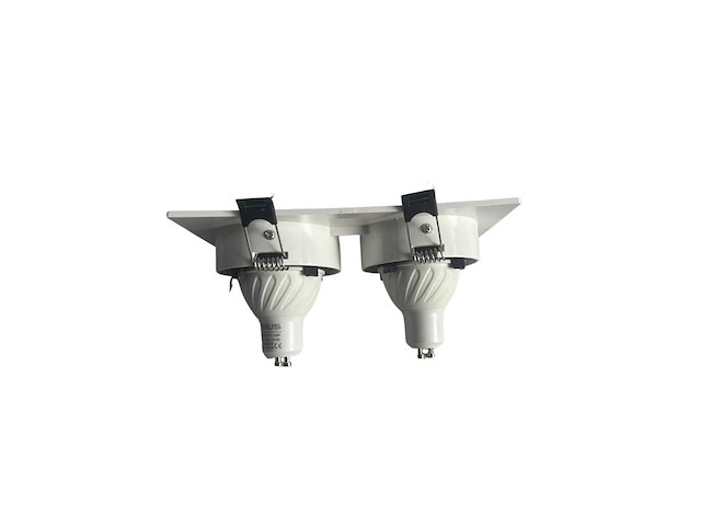 10 x downlight fitting – draaibaar – gu10 – wit/zwart – ip20 – ep-2 - afbeelding 2 van  4