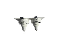 10 x downlight fitting – draaibaar – gu10 – wit/zwart – ip20 – ep-2 - afbeelding 2 van  4