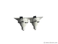 10 x downlight fitting – draaibaar – gu10 – wit/zwart – ip20 – ep-2 - afbeelding 2 van  4