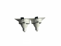 10 x downlight fitting – draaibaar – gu10 – wit/zwart – ip20 – ep-2 - afbeelding 3 van  5
