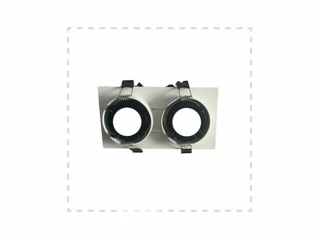 10 x downlight fitting – draaibaar – gu10 – wit/zwart – ip20 – ep-2 - afbeelding 4 van  5