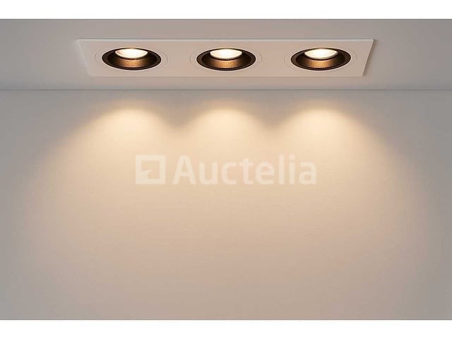 10 x downlight fitting – draaibaar – gu10 – wit/zwart – ip20 – ep-3 - afbeelding 4 van  5