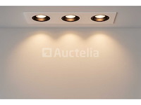 10 x downlight fitting – draaibaar – gu10 – wit/zwart – ip20 – ep-3 - afbeelding 4 van  5