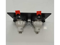 10 x downlight fitting – draaibaar – gu10 – zwart – ip20 – ep-2 - afbeelding 3 van  5