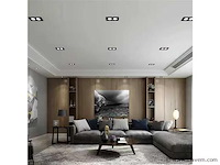 10 x downlight fitting – draaibaar – gu10 – zwart – ip20 – ep-2 - afbeelding 5 van  5