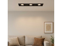 10 x downlight fitting – draaibaar – gu10 – zwart – ip20 – ep-3 - afbeelding 1 van  4