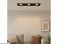 10 x downlight fitting – draaibaar – gu10 – zwart – ip20 – ep-3 - afbeelding 2 van  6