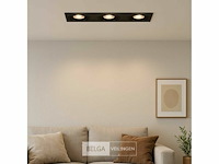 10 x downlight fitting – draaibaar – gu10 – zwart – ip20 – ep-3 - afbeelding 1 van  6