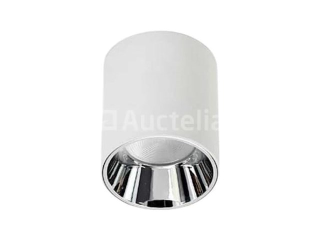 10 x downlight fitting – opbouwarmatuur – gu10 – cilindrisch – wit/bruin - afbeelding 2 van  3
