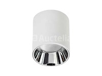 10 x downlight fitting – opbouwarmatuur – gu10 – cilindrisch – wit/bruin - afbeelding 2 van  3