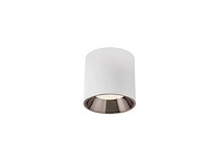 10 x downlight fitting – opbouwarmatuur – gu10 – vierkant – wit/chroom - afbeelding 2 van  4