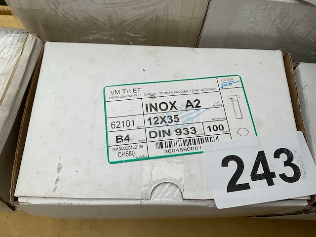 10 x dozen inox schroeven en bouten; 8 x doosjes gipsplaatpluggen - afbeelding 4 van  11