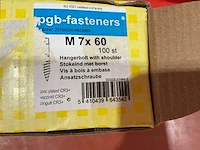 10 x dozen snelbouwschroeven; zelfborende schroeven met afdekplaatje - afbeelding 6 van  6