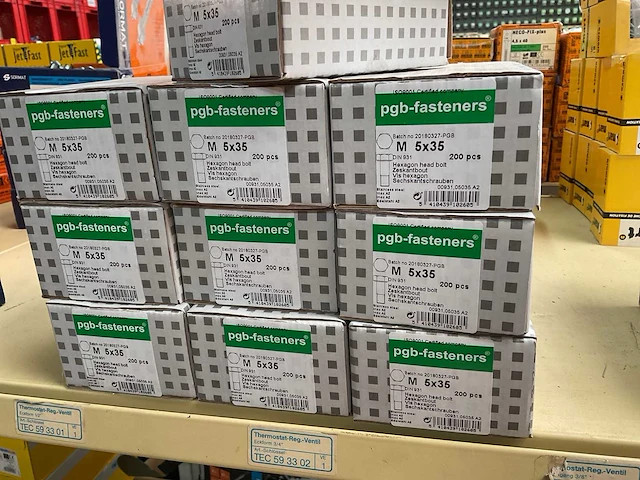 10 x dozen zeskantbout - afbeelding 3 van  5