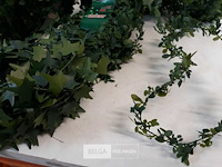 10 x draad 5 m met blaadjes groen 2 assorti - afbeelding 3 van  3