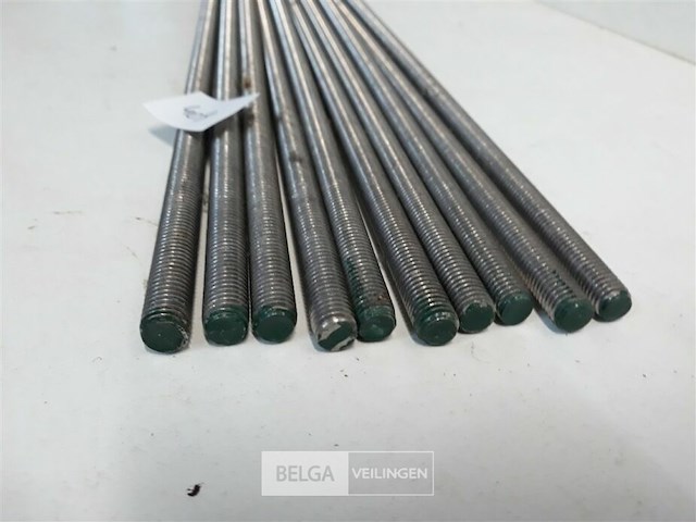 10 x draadstangen inox a2 1 meter m 10 - afbeelding 3 van  3