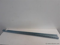 10 x draadstangen verzinkt 1 meter m 10 - afbeelding 1 van  2