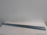 10 x draadstangen verzinkt 1 meter m 12 - afbeelding 2 van  2