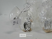 10 x engel in half open bal 10 cm - afbeelding 3 van  3