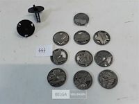 10 x geluksmunt + 2 x houder - afbeelding 2 van  3