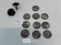 10 x geluksmunt + 2 x houder - afbeelding 1 van  3