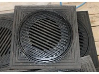 10 x gietijzer rooster voor pvc dia 315mm