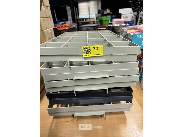 10 x glazen vakverdeler - afbeelding 1 van  3