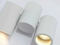 10 x gt gu10 kantelbare spots wit - afbeelding 5 van  6