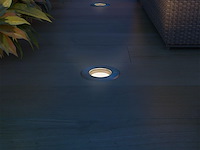 10 x gu10 grondspot rond satijn nikkel - afbeelding 3 van  6