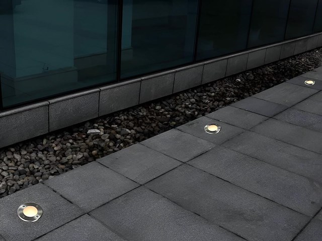 10 x gu10 grondspot rond satijn nikkel - afbeelding 4 van  6