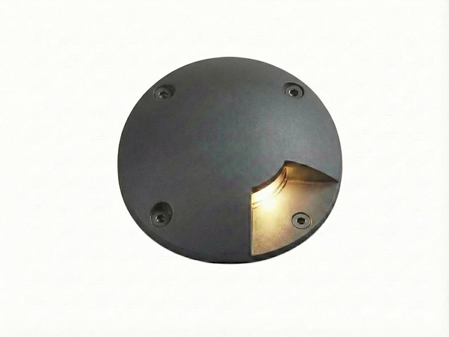 10 x gu10 grondspot rond zand zwart - afbeelding 5 van  7