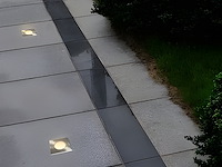 10 x gu10 grondspot vierkant satijn nickel - afbeelding 1 van  5